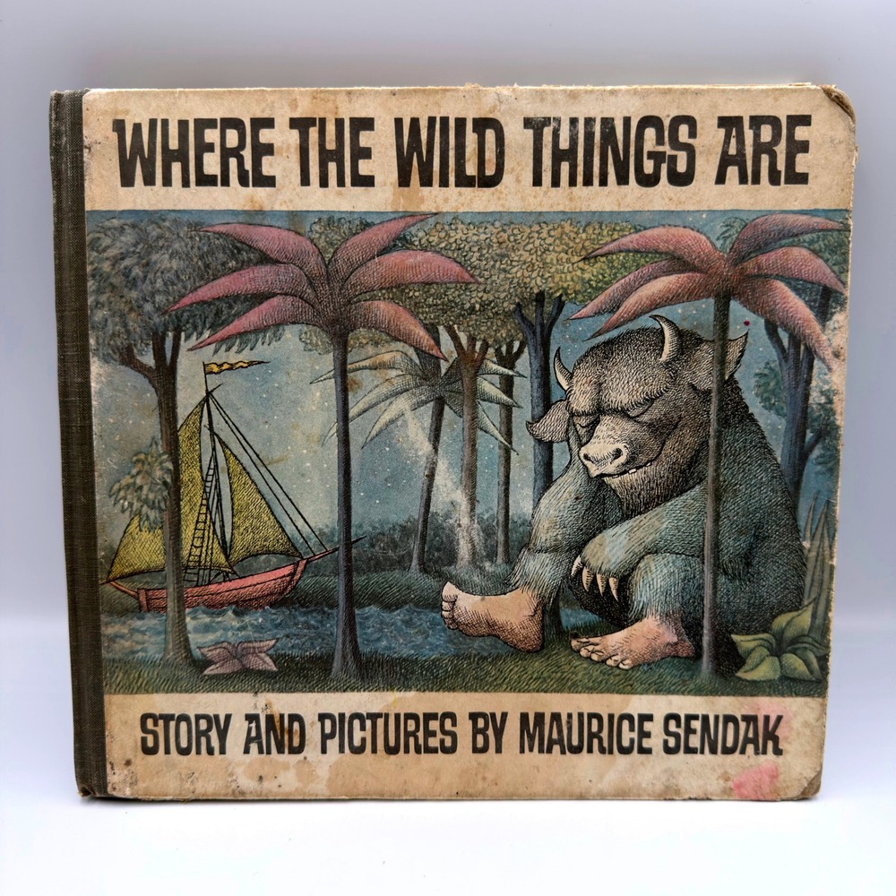 Where the Wild Things Are Maurice Sendak 1963 Harper & Row Vintage FIRST EDITION